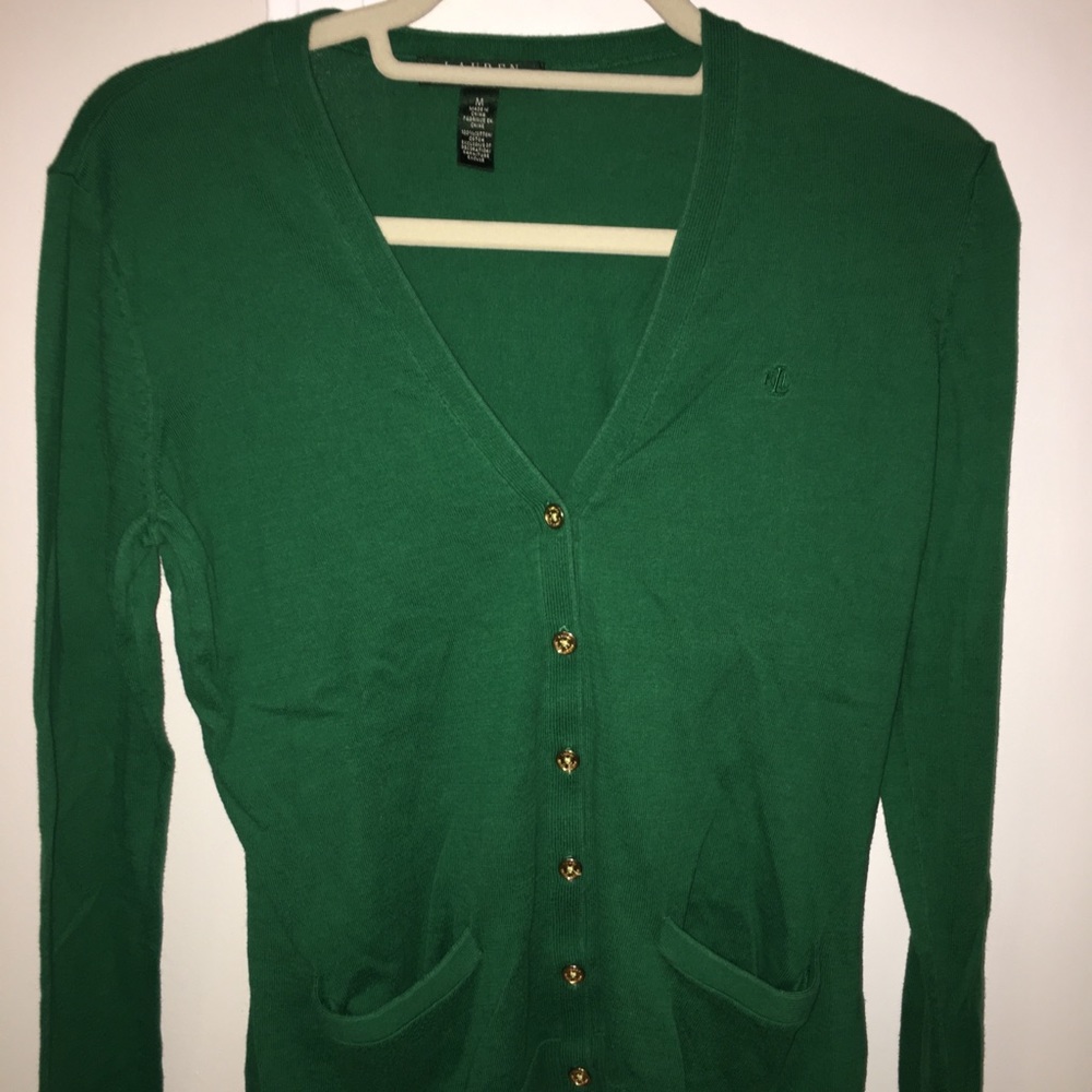 Wonderful green cardigan